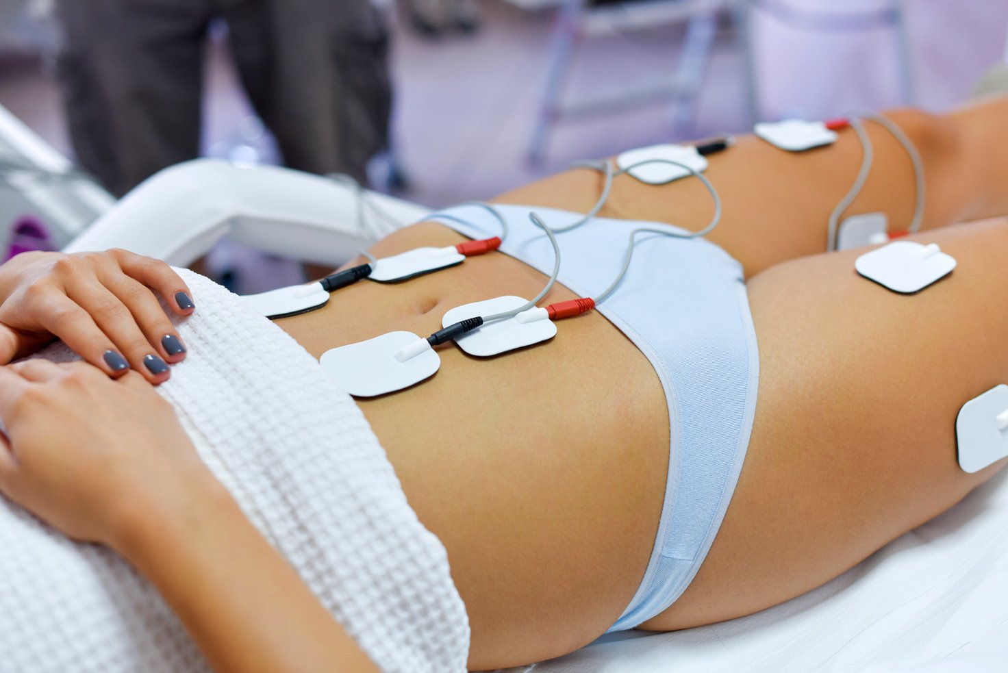 Treatment with electro stimulation